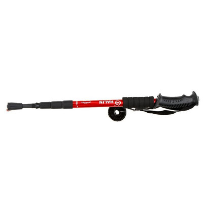 

6061 Aluminum Alloy Adjustable Telescopic Hiking Walking Stick Trekking Pole Alpenstock 4 Section Anti-shock Anti-skid Ultra-light