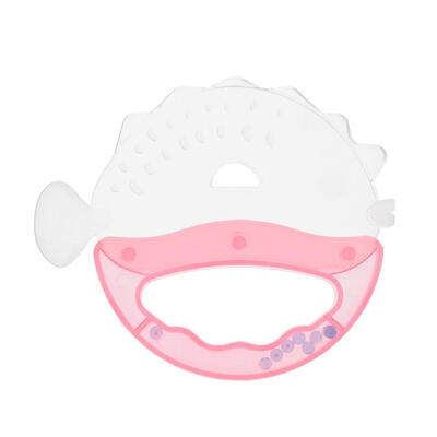 

Cartoon Silicone Baby Teether Teething Training Pacifier Chew Oral Tool