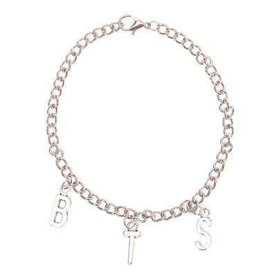 

Kpop BTS Stainless Steel Bracelet Wristband Bangtan Boys Unisex Adjustable Bracelet BTS ARMY Letter Pendant Wristband Wristlet