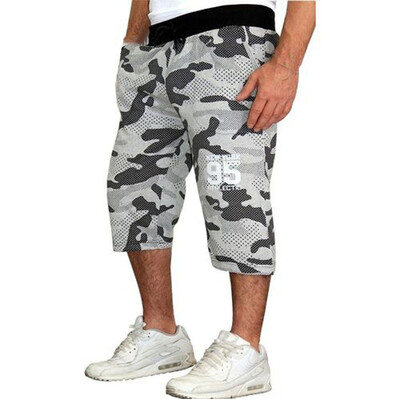 

Gobestart Mens Camouflage New Style Cotton Multi-Pocket Overalls Shorts Fashion Pant