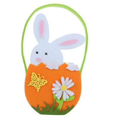 

Toponeto Easter Bunny Gift Bag Rabbit Candy Bag Creative Present Home Accessory