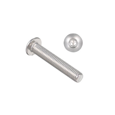 

A2 IS07380 304 Stainless Steel Hex Screw Socket Button Bolts Screws M550