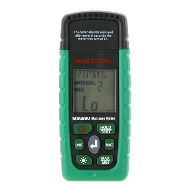 

Mastech MS6900 higrometre Mini Digital Moisture Meter Wood LumberConcrete Buildings Humidity Tester with LCD Display