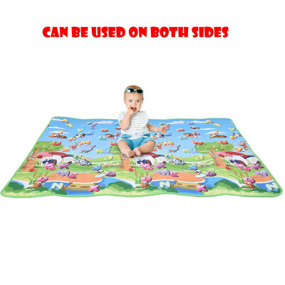

Baby Play Mat - Large Double Sides Non-Slip Waterproof Portable For Playroom