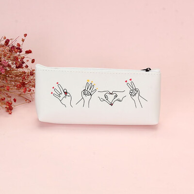 

Toponeto Zipper Pen Bag Large Capacity Simple Pencil Case Pencil Case Pencil Bag