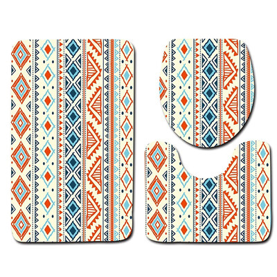 

Gobestart 3pcs Non-Slip Bath Mat Bathroom Kitchen Carpet Doormats Decor