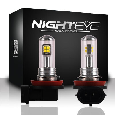 

Nighteye H16 80W led fog tail light bulbs driving lamp drl headlight white