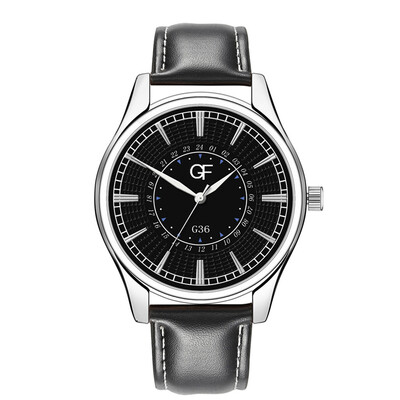 

Gobestart Hot Man Leather Watch Whatever Late Anyway Letter Watches New Pointer glow