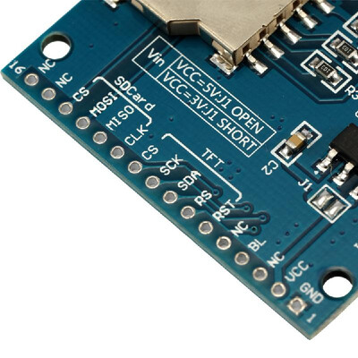 

18 Inches TFT Serial Port Display Module with PCB Backplane Compatible with 1602 Interface for Arduino Nano