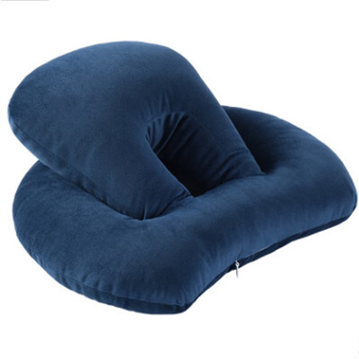 

New Office Nap Pillows Soft Memory Foam Backrest Pillow Travel Outdoor Portable Pillow Neckrest Folding Slow Rebound Pillows