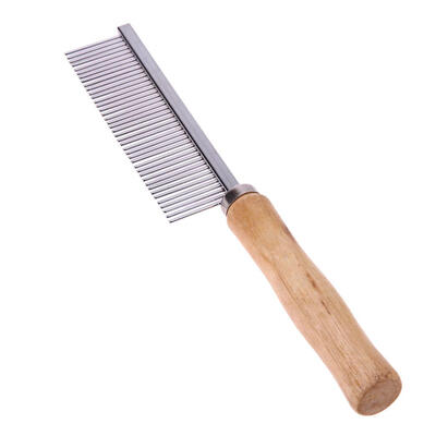 

Stainless Steel Pet Comb for Dog Cat Hair Removal Single Row Straight Comb