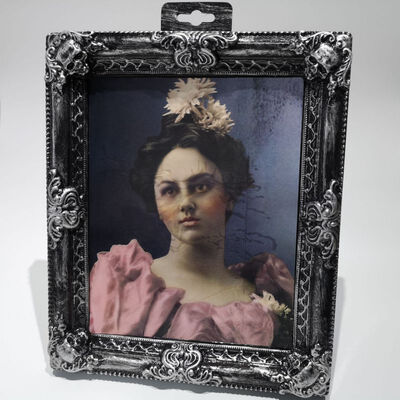 

Halloween Party Decoration Horror Pictures Frames Ghost Photo Frame Changing Face Ghost Halloween Party Decor Halloween