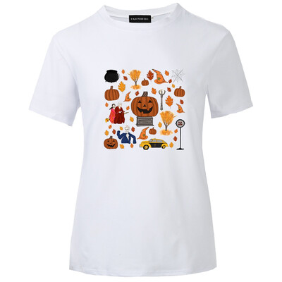 

Yiweikj Halloweentown T-shirt Hoodies Halloween Short sleeve Tops Gifts
