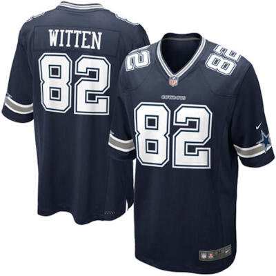 

Youth Football Jersey Dallas Cowboys Jason Witten Navy Blue Team Color Game Jersey