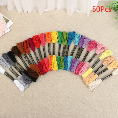 

JPGIF Premium Rainbow Color Embroidery Floss Cross Stitch Threads