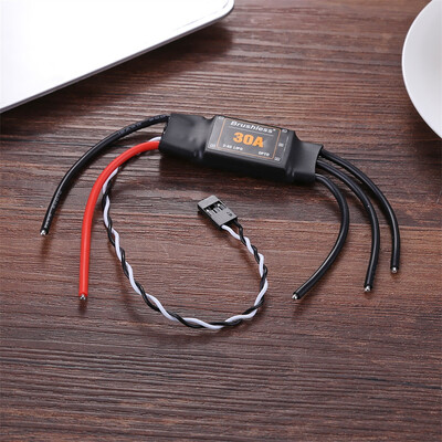 

Tailored 2-6S Lipo 30A Brushless ESC High Refresh Rate For Multi-axle Aircraft Copters