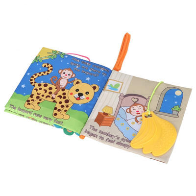 

Greensen Baby Cloth Soft Activity Book Early Education Toys For Baby Boy And Girl Cloth Book