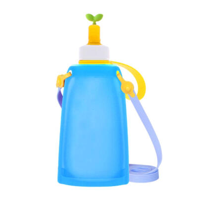 

Folding Silicone Kettle Leak-proof Water Bottle Bag for Outdoor Sports Kit