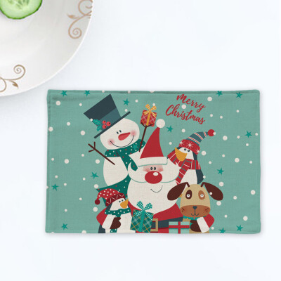 

Tailored Christmas Ddecorations Restaurant Hotel Creative Household Goods Table Mat