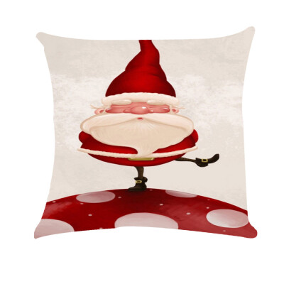 

Tailored Christmas Printed Sofa Bed Home Decoration Festival Pillow Case Cushion Cover