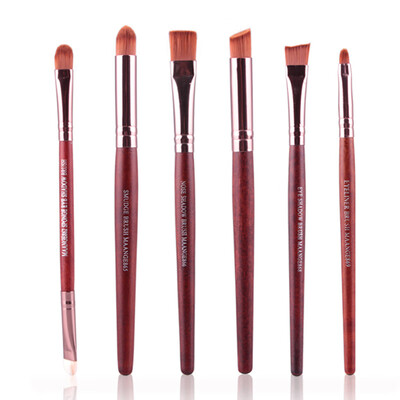 

〖Follure〗6PCS Cosmetic Makeup Brush Lip Makeup Brush Eyeshadow Brush