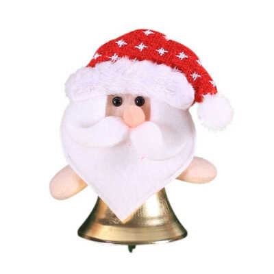 

Colorful SnowmanSanta ClausElk Bells Christmas Decor Pendants Hanging Xmas Tree Hanging Doll Pendants Crafts Accessories