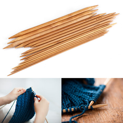 

Bamboo Knitting NeedleBamboo Knitting Needles Smooth Double Pointed Set 15 Sizes from 2mm to 10mm Knitting Needles