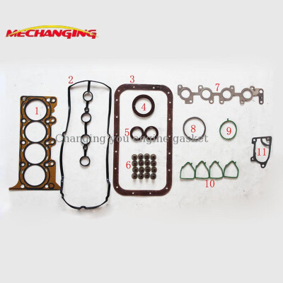 

For CHEVROLET AVEO SAIL 12 16V LMU B12D1 METAL CYLINDER HEAD GASKET SET Engine Gasket Engine Parts Full Set 50308700