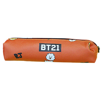 

Kpop BTS Pencil Case Zipper Cosmetic Bag Storage Bag PU Handbag Coin Bag Cartoon Image Pen Bag Hot Gift for ARMY