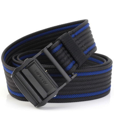 

Unisex belt Stripe Color Nylon Automatic Buckle Men belt fashion Alloy buckle Outdoor Multifunction Casual Men&Women belt
