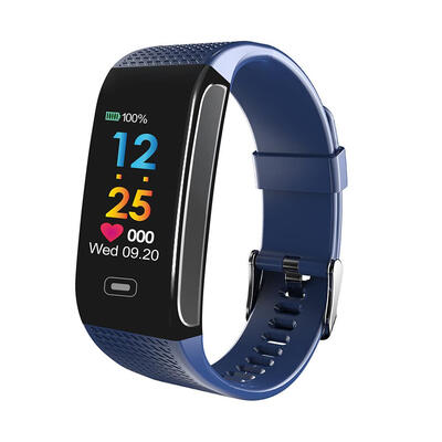 

CK18S 096in IPS Screen Blood Pressure Heart Rate Monitor Smart Bracelet