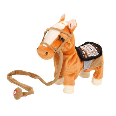 

Cute Electric Walking Plush Toy Doll Singing Animal Music Toy for Kid Gifts