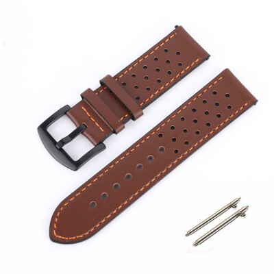 

Wristband Watch Band Strap Leather Quick Release Adjustable Pin Buckled Wristwatch Bands Replacement Accessories