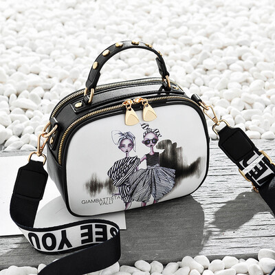 

Summer small womens bags fashion red with broadband messenger bag Joker shoulder bag