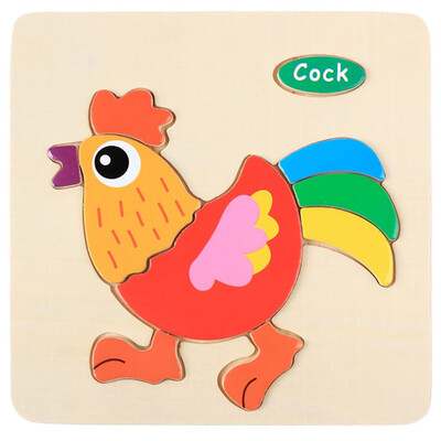 

Tailored Wooden Puzzle Educational Developmental Baby Kids Training Toy