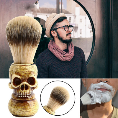 

〖Follure〗Men Shaving Bear Brush Best Badger Hair Shave Wood Handle Razor Barber Tool