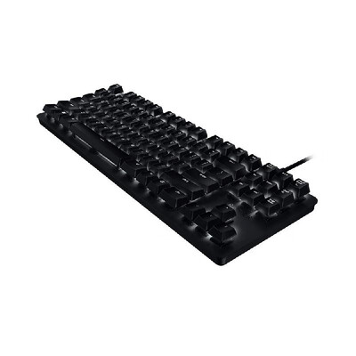 

Razer BlackWidow Mechanical Keyboard Gaming Office Orange Mechanical Switches Wired Keyboard 87 Keys Silver