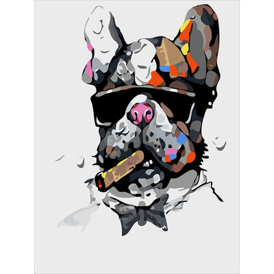 

5D DIY Full Drill Diamond Painting Dog Cross Stitch Embroidery Mosaic Kit