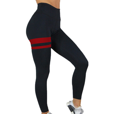 

2019 Fashion Women Printing High waist Hip Yoga pants Sports pants
