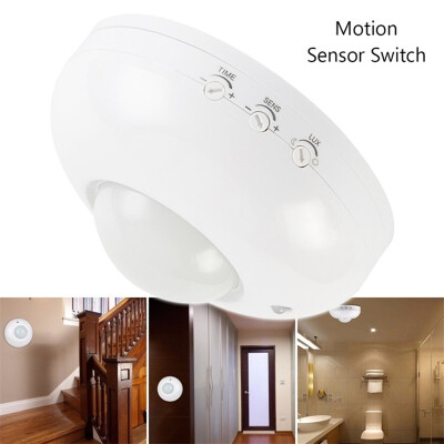 

360° Portable Surface Mount PIR Ceiling Occupancy Motion Sensor Detector Light Switch