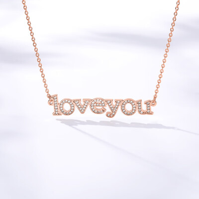 

Crystal Stainless Steel Mother Daughter Mommy Pendant Charm Chain Necklace Women Girls Jewelry For Birthday Mothers Day Gifts