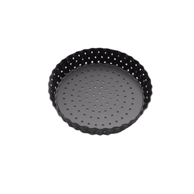 

Toponeto Small Pizza Pans With Holes - Steel Perforated Pizza Crisper Pan