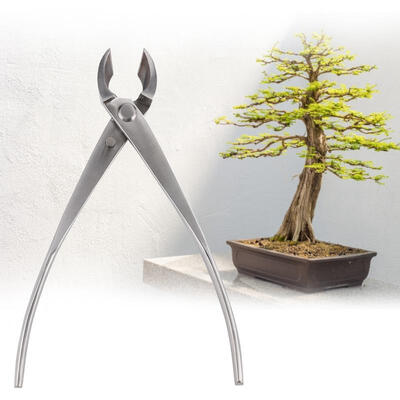 

Greensen Professional Round Edge Cutter Stainless Steel Garden Branch Cutter Bonsai Tools