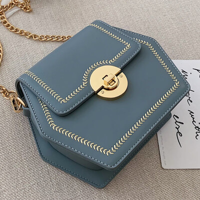 

New products chain womens new style 2019 mesh one-shoulder one-shoulder one-shoulder one-shoulder one-shoulder one-should