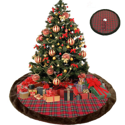 

〖Follure〗Christmas Tree Skirt Christmas Tree Decorations Christmas Ornament Diameter