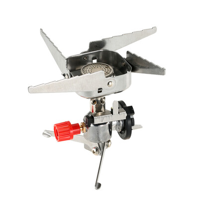 

Portable Outdoor Camping Gas Stove Piezo Ignition Folding Backpacking Stove with Carrying Bag&Box