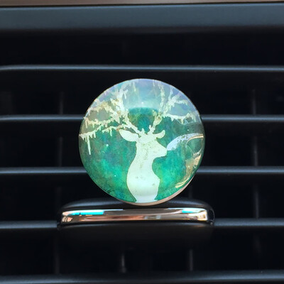 

Tailored Christmas Elk Car Vents Perfume Clips Time Gem Car Aromatherapy