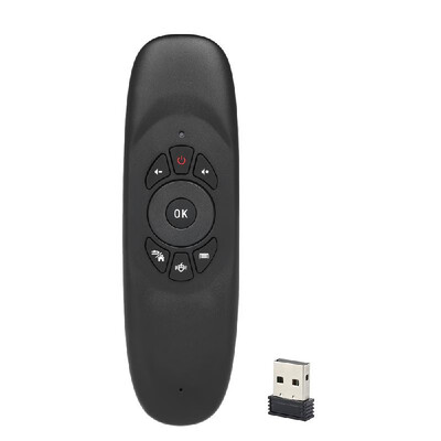 

24G Russian English Air Mouse Wireless Keyboard Remote Control 6-Axis Motion Sensing for Smart TV Android TV BOX PC