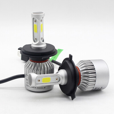 

Auto Headlamp S2 LED 8000LMSet Car Headlight H1 H3 H4 H7 H11 9005 9006 kit