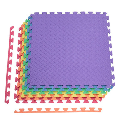 

Ktaxon 54 PCS Kids Puzzle Exercise Play Mat EVA Foam Interlocking Tiles